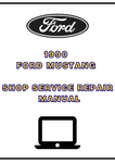 1990 FORD MUSTANG SHOP SERVICE REPAIR MANUAL - PDF