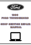 1990 FORD THUNDERBIRD SHOP SERVICE REPAIR MANUAL - PDF
