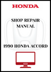1990 HONDA ACCORD SHOP REPAIR MANUAL - PDF 