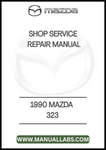 1990 MAZDA 323 SHOP SERVICE REPAIR MANUAL - PDF