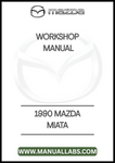 1990 MAZDA MIATA WORKSHOP MANUAL - PDF