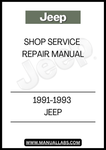 1991-1993 JEEP SPARE PART CATALOGUE MANUAL - PDF