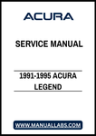 1991-1995 ACURA LEGEND SERVICE MANUAL – PDF FILE