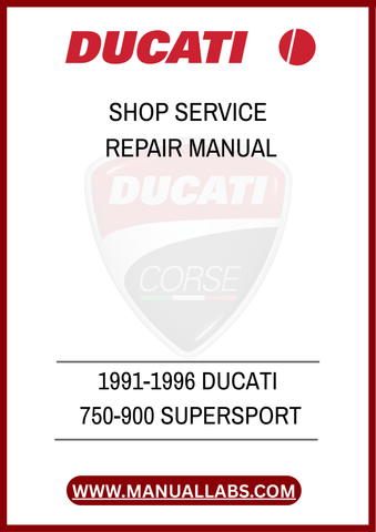 DON'T LET MECHANICAL ISSUES HOLD YOU BACK FROM ENJOYING THE RIDE. INVEST IN THE 1991-1996 DUCATI 750-900 SUPERSPORT SHOP SERVICE REPAIR MANUAL TODAY AND ENSURE YOUR 