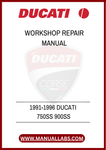 DON'T LET MINOR REPAIRS TURN INTO MAJOR HEADACHES. INVEST IN THE 1991-1996 DUCATI 750SS 900SS WORKSHOP REPAIR MANUAL TODAY AND ENSURE YOUR BIKE RUNS SMOOTHLY FOR YEARS