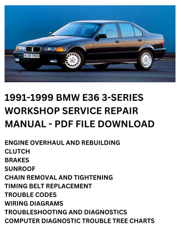 1991-1999 BMW E36 3-SERIES MANUAL