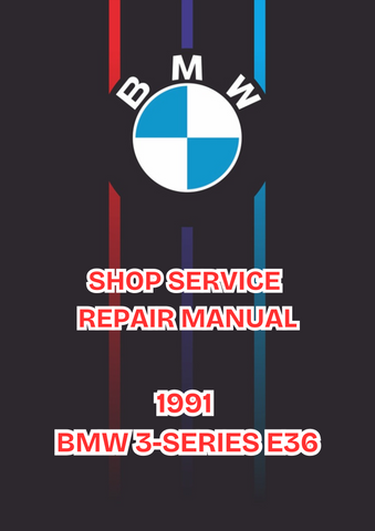 1991 BMW 3-SERIES E36 SHOP SERVICE REPAIR MANUAL - PDF