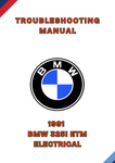 1991 BMW 325I ETM ELECTRICAL TROUBLESHOOTING MANUAL - PDF