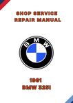 1991 BMW 325I SHOP SERVICE REPAIR MANUAL - PDF