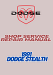 1991 DODGE STEALTH SHOP SERVICE REPAIR MANUAL - PDF