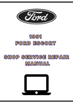 1991 FORD ESCORT SHOP SERVICE REPAIR MANUAL - PDF