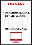 1991 HONDA NSX WORKSHOP SERVICE REPAIR MANUAL - PDFC