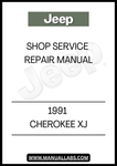 1991 JEEP CHEROKEE XJ SHOP SERVICE REPAIR MANUAL - PDF