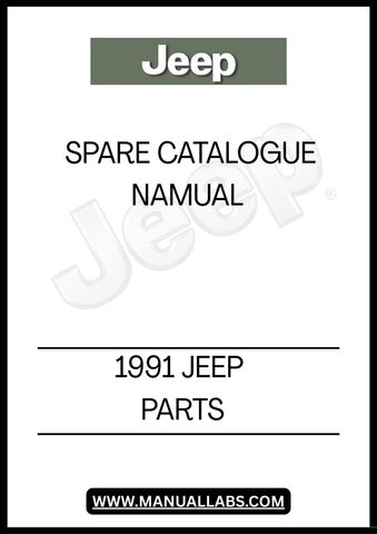 DISCOVER THE ULTIMATE RESOURCE FOR JEEP ENTHUSIASTS WITH THE 1991 JEEP PARTS SPARE CATALOGUE MANUAL. THIS COMPREHENSIVE GUIDE IS DESIGNED TO HELP YOU LOCATE AND IDENTIFY THE EXACT PARTS YOU NEED FOR YOUR CLASSIC JEEP, ENSURING YOUR VEHICLE REMAINS IN PEAK CONDITION.