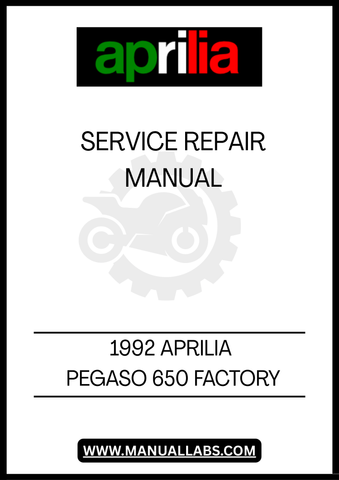 DON'T LET MECHANICAL ISSUES HOLD YOU BACK FROM ENJOYING YOUR RIDE. INVEST IN THE 1992 APRILIA PEGASO 650 FACTORY SERVICE REPAIR MANUAL TODAY AND KEEP YOUR MOTORCYCLE RUNNING SMOOTHLY FOR YEARS TO COME. DOWNLOAD YOUR PDF FILE NOW AND TAKE THE FIRST STEP TOWARDS HASSLE-FREE MAINTENANCE!