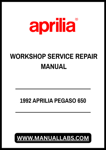 Unlock the full potential of your 1992 Aprilia Pegaso 650 with our comprehensive Workshop Service Repair Manual in PDF format. This essential guide is designed for both seasoned mechanics and DIY enthusiasts, providing detailed instructions and insights to keep your motorcycle running smoothly.