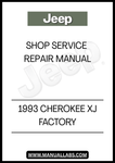 1993 JEEP CHEROKEE XJ FACTORY SHOP SERVICE REPAIR MANUAL - PDF