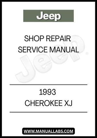 REV UP YOUR REPAIR SKILLS WITH THE 1993 JEEP CHEROKEE XJ SHOP REPAIR SERVICE MANUAL. THIS COMPREHENSIVE GUIDE IS DESIGNED SPECIFICALLY FOR JEEP ENTHUSIASTS AND MECHANICS, PROVIDING DETAILED INSTRUCTIONS AND DIAGRAMS TO TACKLE ANY MAINTENANCE OR REPAIR TASK WITH CONFIDENCE. FROM ENGINE DIAGNOSTICS TO ELECTRICAL SYSTEMS, THIS MANUAL COVERS IT ALL, ENSURING YOU HAVE THE KNOWLEDGE AT YOUR FINGERTIPS TO KEEP YOUR CHEROKEE RUNNING SMOOTHLY.