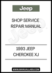 1993 JEEP CHEROKEE XJ SHOP SERVICE REPAIR MANUAL - PDF