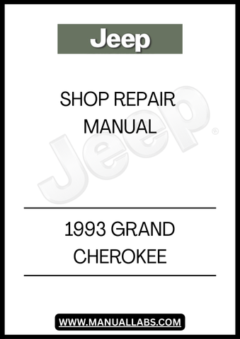 1993 JEEP GRAND CHEROKEE SHOP REPAIR MANUAL - PDF