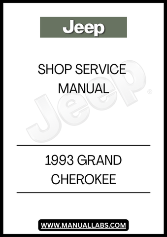 DISCOVER THE ULTIMATE RESOURCE FOR MAINTAINING AND REPAIRING YOUR 1993 JEEP GRAND CHEROKEE WITH OUR COMPREHENSIVE SHOP SERVICE MANUAL. THIS ESSENTIAL GUIDE IS DESIGNED TO PROVIDE YOU WITH DETAILED INFORMATION ON EVERY ASPECT OF YOUR VEHICLE, FROM ENGINE SPECIFICATIONS TO ELECTRICAL SYSTEMS, ENSURING YOU HAVE THE KNOWLEDGE NEEDED TO KEEP YOUR JEEP RUNNING SMOOTHLY.