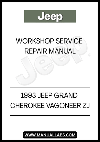 DISCOVER THE ULTIMATE RESOURCE FOR MAINTAINING YOUR 1993 JEEP GRAND CHEROKEE VAGONEER ZJ WITH OUR COMPREHENSIVE SERVICE SHOP MANUAL. THIS ESSENTIAL GUIDE IS DESIGNED TO PROVIDE YOU WITH DETAILED INSTRUCTIONS, DIAGRAMS, AND SPECIFICATIONS TO ENSURE YOUR VEHICLE RUNS SMOOTHLY AND EFFICIENTLY