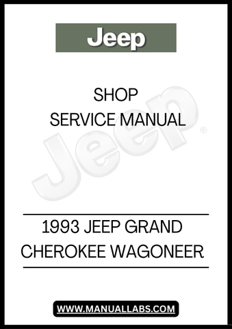 REVIVE YOUR 1993 JEEP GRAND CHEROKEE WAGONEER WITH OUR COMPREHENSIVE SHOP SERVICE MANUAL. THIS ESSENTIAL GUIDE IS DESIGNED FOR BOTH SEASONED MECHANICS AND DIY ENTHUSIASTS, PROVIDING DETAILED INSTRUCTIONS AND DIAGRAMS TO HELP YOU TACKLE REPAIRS AND MAINTENANCE WITH CONFIDENCE.