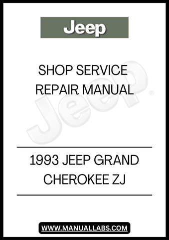 REV UP YOUR RESTORATION PROJECT WITH THE 1993 JEEP GRAND CHEROKEE ZJ SHOP SERVICE REPAIR MANUAL. THIS COMPREHENSIVE GUIDE IS AN ESSENTIAL TOOL FOR BOTH SEASONED MECHANICS AND DIY ENTHUSIASTS, PROVIDING DETAILED INSTRUCTIONS AND DIAGRAMS TO TACKLE ANY REPAIR OR MAINTENANCE TASK WITH CONFIDENCE