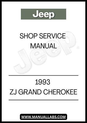 REV UP YOUR DIY SKILLS WITH THE 1993 JEEP ZJ GRAND CHEROKEE SHOP SERVICE MANUAL, YOUR ULTIMATE GUIDE TO MAINTAINING AND REPAIRING YOUR VEHICLE. THIS COMPREHENSIVE MANUAL IS DESIGNED SPECIFICALLY FOR THE 1993 MODEL, PROVIDING DETAILED INSTRUCTIONS AND DIAGRAMS THAT MAKE TROUBLESHOOTING AND REPAIRS STRAIGHTFORWARD AND EFFICIENT.