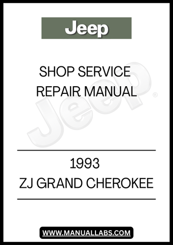 REV UP YOUR DIY SKILLS WITH THE 1993 JEEP ZJ GRAND CHEROKEE SHOP SERVICE REPAIR MANUAL. THIS COMPREHENSIVE GUIDE IS YOUR GO-TO RESOURCE FOR ALL MAINTENANCE AND REPAIR NEEDS, ENSURING YOUR VEHICLE RUNS SMOOTHLY AND EFFICIENTLY. WITH DETAILED DIAGRAMS, STEP-BY-STEP INSTRUCTIONS, AND TROUBLESHOOTING TIPS, YOU'LL HAVE EVERYTHING YOU NEED TO TACKLE ANY PROJECT WITH CONFIDENCE.