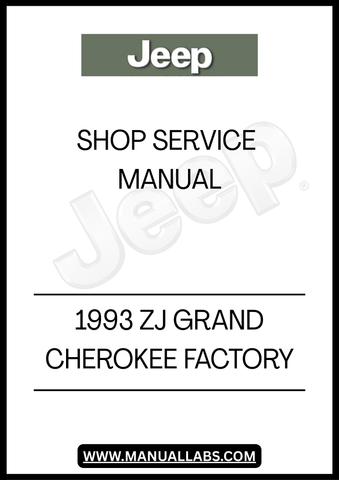 UNLOCK THE FULL POTENTIAL OF YOUR 1993 ZJ JEEP GRAND CHEROKEE WITH THE COMPREHENSIVE FACTORY SHOP SERVICE MANUAL. THIS ESSENTIAL GUIDE IS DESIGNED FOR BOTH SEASONED MECHANICS AND DIY ENTHUSIASTS, PROVIDING DETAILED INSTRUCTIONS AND SPECIFICATIONS TO KEEP YOUR VEHICLE RUNNING SMOOTHLY.