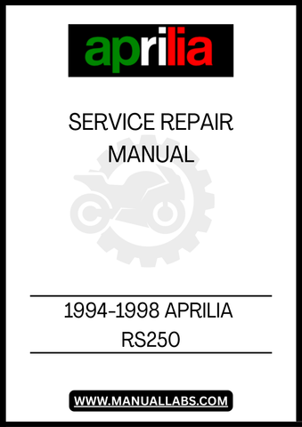 UNLOCK THE FULL POTENTIAL OF YOUR 1994-1998 APRILIA RS250 WITH OUR COMPREHENSIVE SERVICE REPAIR MANUAL IN PDF FORMAT. THIS ESSENTIAL GUIDE IS DESIGNED FOR BOTH SEASONED MECHANICS AND ENTHUSIASTIC DIYERS, PROVIDING DETAILED INSTRUCTIONS AND ILLUSTRATIONS TO HELP YOU TACKLE ANY REPAIR OR MAINTENANCE TASK WITH CONFIDENCE.