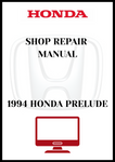 1994 HONDA PRELUDE SHOP REPAIR MANUAL - PDF