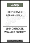 REV UP YOUR RESTORATION PROJECT WITH THE 1994 JEEP CHEROKEE AND JEEP WRANGLER FACTORY SHOP SERVICE REPAIR MANUAL. THIS COMPREHENSIVE GUIDE IS AN ESSENTIAL TOOL FOR BOTH SEASONED MECHANICS AND DIY ENTHUSIASTS, PROVIDING DETAILED INSTRUCTIONS AND DIAGRAMS TO TACKLE ANY REPAIR OR MAINTENANCE TASK WITH CONFIDENCE.