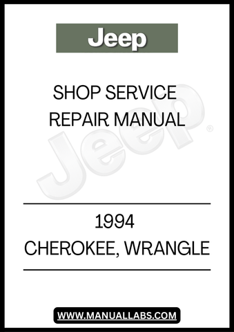 REV UP YOUR DIY SKILLS WITH THE 1994 JEEP CHEROKEE AND JEEP WRANGLER SHOP SERVICE REPAIR MANUAL. THIS COMPREHENSIVE GUIDE IS AN ESSENTIAL RESOURCE FOR ANY JEEP ENTHUSIAST, PROVIDING DETAILED INSTRUCTIONS AND DIAGRAMS TO HELP YOU TACKLE REPAIRS AND MAINTENANCE WITH CONFIDENCE. WHETHER YOU'RE A SEASONED MECHANIC OR A WEEKEND WARRIOR, THIS MANUAL IS DESIGNED TO SIMPLIFY COMPLEX TASKS AND KEEP YOUR VEHICLE RUNNING SMOOTHLY.