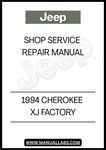 1994 JEEP CHEROKEE XJ FACTORY SHOP SERVICE REPAIR MANUAL - PDF