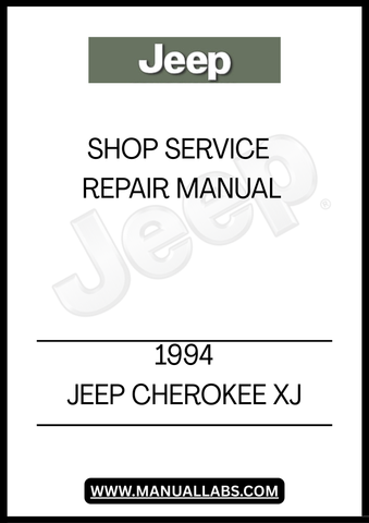 REV UP YOUR DIY SKILLS WITH THE 1994 JEEP CHEROKEE XJ SHOP SERVICE REPAIR MANUAL. THIS COMPREHENSIVE GUIDE IS DESIGNED SPECIFICALLY FOR JEEP ENTHUSIASTS AND MECHANICS ALIKE, PROVIDING DETAILED INSTRUCTIONS AND DIAGRAMS TO TACKLE ANY REPAIR OR MAINTENANCE TASK WITH CONFIDENCE.