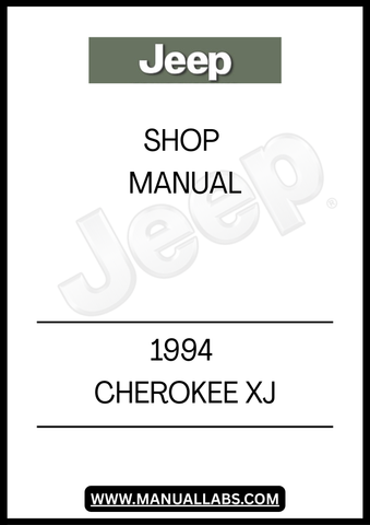 1994 JEEP CHEROKEE XJ SHOP MANUAL - PDF