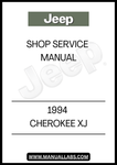 1994 JEEP CHEROKEE XJ SHOP SERVICE MANUAL - PDF