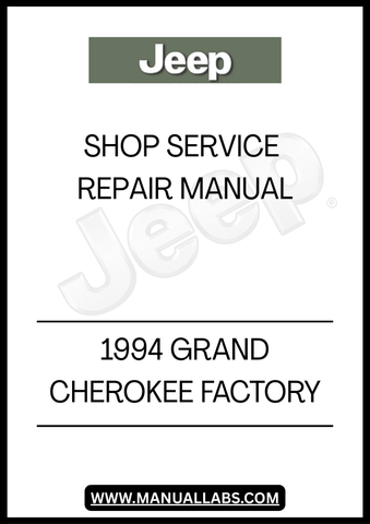 UNLOCK THE FULL POTENTIAL OF YOUR 1994 JEEP GRAND CHEROKEE WITH THE FACTORY SHOP SERVICE REPAIR MANUAL. THIS COMPREHENSIVE GUIDE IS DESIGNED TO PROVIDE YOU WITH DETAILED INSTRUCTIONS AND INSIGHTS, ENSURING THAT YOU CAN TACKLE ANY REPAIR OR MAINTENANCE TASK WITH CONFIDENCE