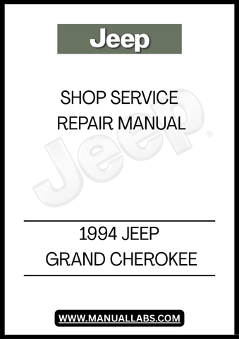 UNLOCK THE FULL POTENTIAL OF YOUR 1994 JEEP GRAND CHEROKEE WITH OUR COMPREHENSIVE SHOP SERVICE REPAIR MANUAL. THIS ESSENTIAL GUIDE IS DESIGNED FOR BOTH SEASONED MECHANICS AND DIY ENTHUSIASTS, PROVIDING DETAILED INSTRUCTIONS AND DIAGRAMS TO TACKLE ANY REPAIR OR MAINTENANCE TASK WITH CONFIDENCE.