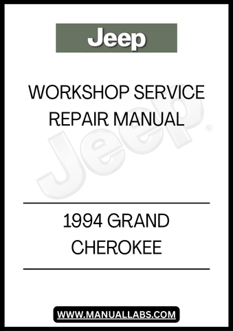 REVITALIZE YOUR 1994 JEEP GRAND CHEROKEE WITH OUR COMPREHENSIVE WORKSHOP SERVICE REPAIR MANUAL. THIS ESSENTIAL GUIDE IS DESIGNED FOR BOTH SEASONED MECHANICS AND DIY ENTHUSIASTS, PROVIDING DETAILED INSTRUCTIONS AND DIAGRAMS TO TACKLE ANY REPAIR OR MAINTENANCE TASK WITH CONFIDENCE.