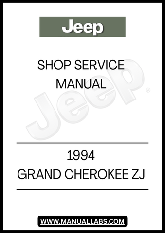 REV UP YOUR DIY SKILLS WITH THE 1994 JEEP GRAND CHEROKEE ZJ SHOP SERVICE MANUAL, YOUR ULTIMATE GUIDE TO MAINTAINING AND REPAIRING YOUR VEHICLE. THIS COMPREHENSIVE MANUAL IS DESIGNED SPECIFICALLY FOR THE ZJ MODEL, PROVIDING DETAILED INSTRUCTIONS, DIAGRAMS, AND SPECIFICATIONS THAT MAKE TROUBLESHOOTING AND REPAIRS STRAIGHTFORWARD AND EFFICIENT.