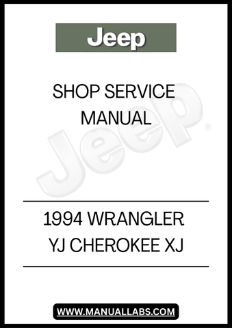 REV UP YOUR DIY SKILLS WITH THE 1994 JEEP WRANGLER YJ AND CHEROKEE XJ SHOP SERVICE MANUAL. THIS COMPREHENSIVE GUIDE IS AN ESSENTIAL RESOURCE FOR ANY JEEP ENTHUSIAST, PROVIDING DETAILED INSTRUCTIONS AND DIAGRAMS TO HELP YOU TACKLE REPAIRS AND MAINTENANCE WITH CONFIDENCE. WHETHER YOU'RE A SEASONED MECHANIC OR A WEEKEND WARRIOR, THIS MANUAL IS DESIGNED TO SIMPLIFY COMPLEX TASKS AND KEEP YOUR VEHICLE RUNNING SMOOTHLY.