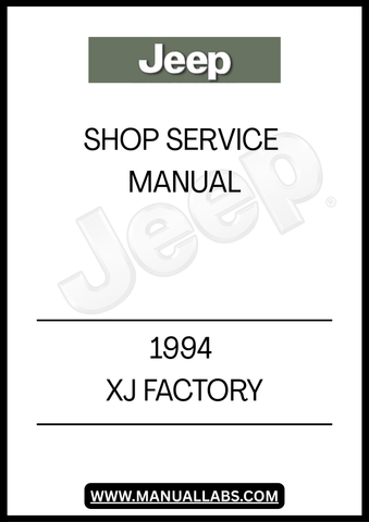 REVITALIZE YOUR 1994 JEEP XJ WITH THE ULTIMATE RESOURCE: THE FACTORY SHOP SERVICE MANUAL. THIS COMPREHENSIVE GUIDE IS DESIGNED SPECIFICALLY FOR JEEP ENTHUSIASTS AND MECHANICS ALIKE, PROVIDING DETAILED INSTRUCTIONS AND DIAGRAMS TO ENSURE YOUR VEHICLE RUNS AT ITS BEST. FROM ROUTINE MAINTENANCE TO COMPLEX REPAIRS, THIS MANUAL COVERS IT ALL, MAKING IT AN ESSENTIAL ADDITION TO YOUR AUTOMOTIVE LIBRARY.
