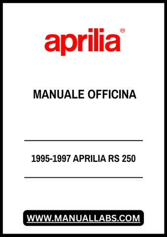 Discover the ultimate resource for your 1995-1997 Aprilia RS 250 with our comprehensive PDF workshop manual. This meticulously crafted document is designed to provide you with all the technical information you need to maintain and repair your motorcycle with confidence.