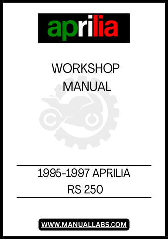 UNLOCK THE FULL POTENTIAL OF YOUR 1995-1997 APRILIA RS 250 WITH OUR COMPREHENSIVE WORKSHOP MANUAL IN PDF FORMAT. THIS ESSENTIAL GUIDE IS DESIGNED TO PROVIDE YOU WITH DETAILED INSIGHTS INTO MAINTENANCE, REPAIRS, AND TROUBLESHOOTING, ENSURING YOUR MOTORCYCLE RUNS AT ITS BEST.