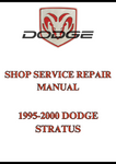 1995-2000 DODGE STRATUS SHOP SERVICE REPAIR MANUAL - PDF