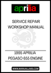 
THIS WORKSHOP MANUAL COVERS ALL ESSENTIAL ASPECTS OF THE APRILIA PEGASO 655 ENGINE, INCLUDING TROUBLESHOOTING TIPS, ROUTINE MAINTENANCE SCHEDULES, AND IN-DEPTH REPAIR TECHNIQUES. WHETHER YOU'RE ADDRESSING MINOR ISSUES OR UNDERTAKING MAJOR REPAIRS, THIS MANUAL ENSURES YOU HAVE THE RIGHT INFORMATION AT YOUR FINGERTIPS, SAVING YOU TIME AND MONEY ON PROFESSIONAL SERVICES.