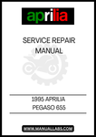 DON’T LET MINOR ISSUES TURN INTO MAJOR PROBLEMS. INVEST IN THE 1995 APRILIA PEGASO 655 SERVICE REPAIR MANUAL TODAY AND ENSURE YOUR BIKE REMAINS IN PEAK CONDITION FOR YEARS TO COME. DOWNLOAD YOUR PDF FILE NOW AND RIDE WITH PEACE OF MIND!